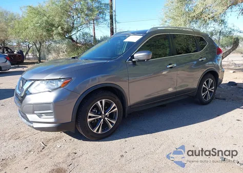 2019 Nissan Rogue Sv z USA, uszkodzony, nr VIN JN8AT2MT5KW268753